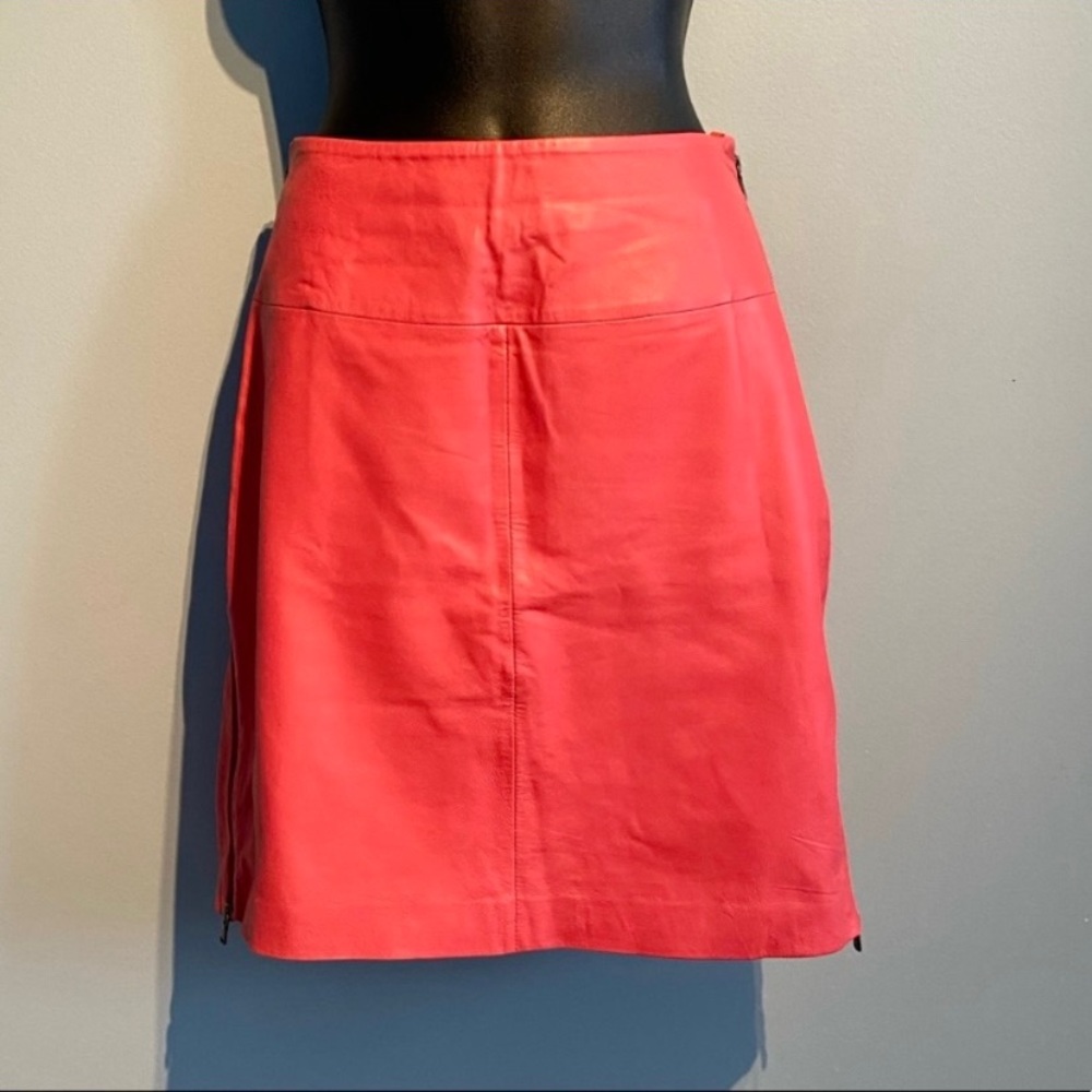 S.A.S Sportswear Faux leather skirt